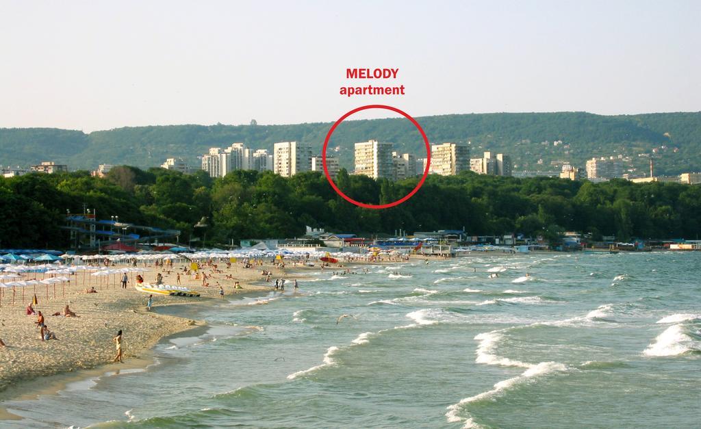 Apartment Melody Varna Rum bild